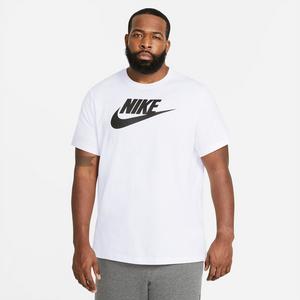 Nike Men's Sportswear Icon Futura Tee-White/Black